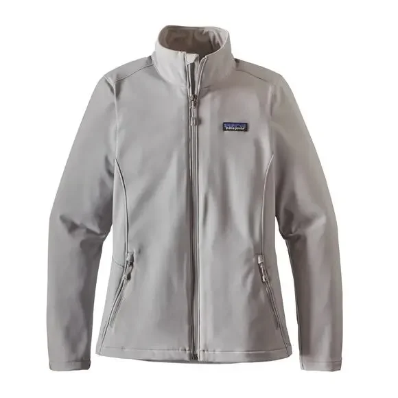 Patagonia Sidesend Soft Shell Jacket Light Grey Women's XS - Picture 1 of 5